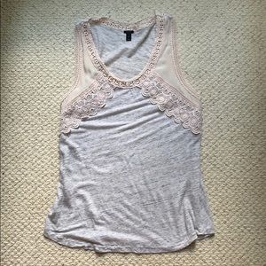 J. Crew Linen Tank (L)